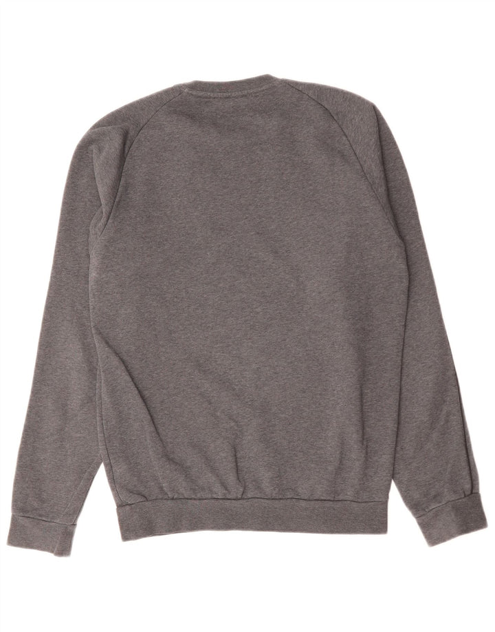 Hanorac pentru bărbați Adidas Jumper mic, gri, bumbac
