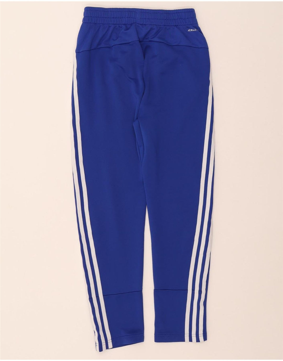 Pantaloni de trening ADIDAS Aeroready pentru baieti 9-10 ani poliester albastru
