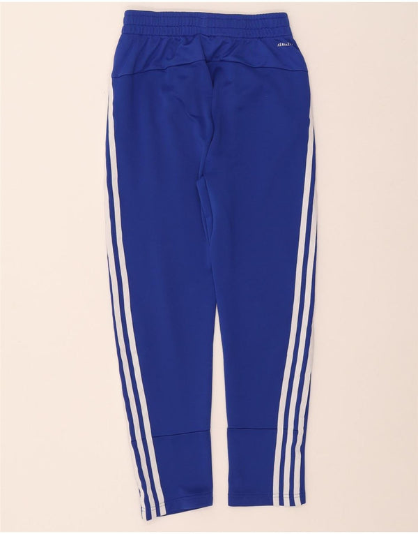 Pantaloni de trening ADIDAS Aeroready pentru baieti 9-10 ani poliester albastru
