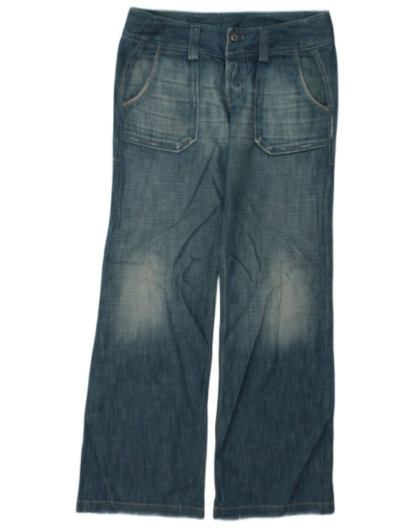 Diesel Womens Loose Jeans W29 L34 Blue Cotton