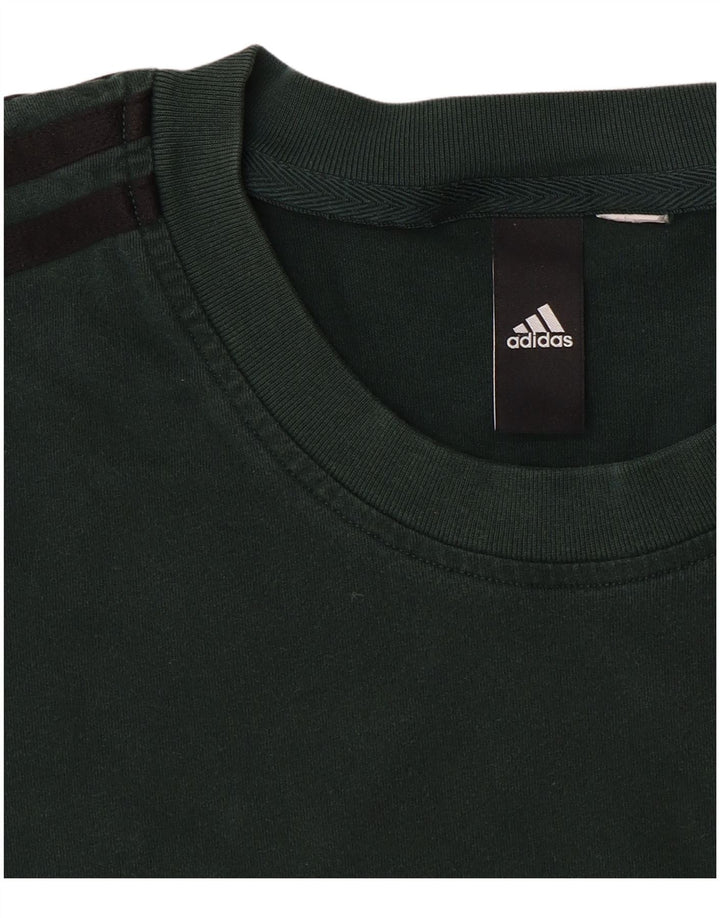 Tricou pentru bărbați Adidas Top mare verde
