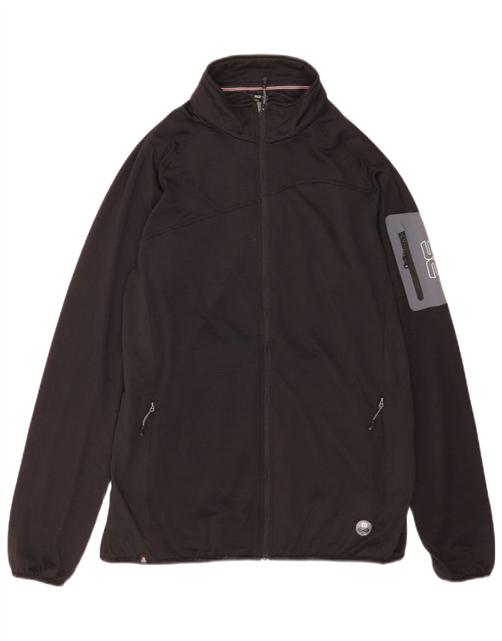 Jachetă de trening pentru bărbați Maul IT 54 XL Poliester negru color bloc