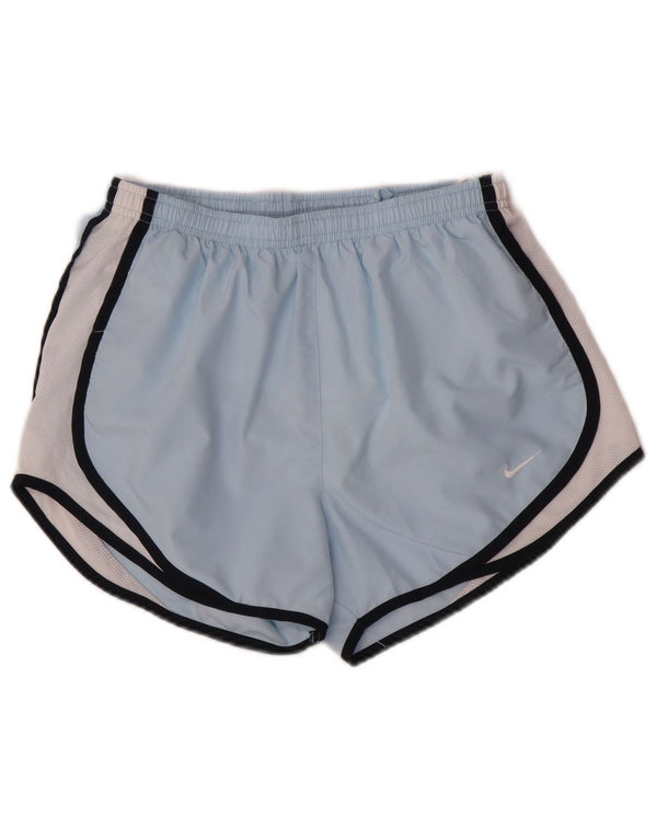 Pantaloni scurți sport Nike pentru femei, cu tăiere lentă, Marea Britanie 8/10, albastru, colorat, sport