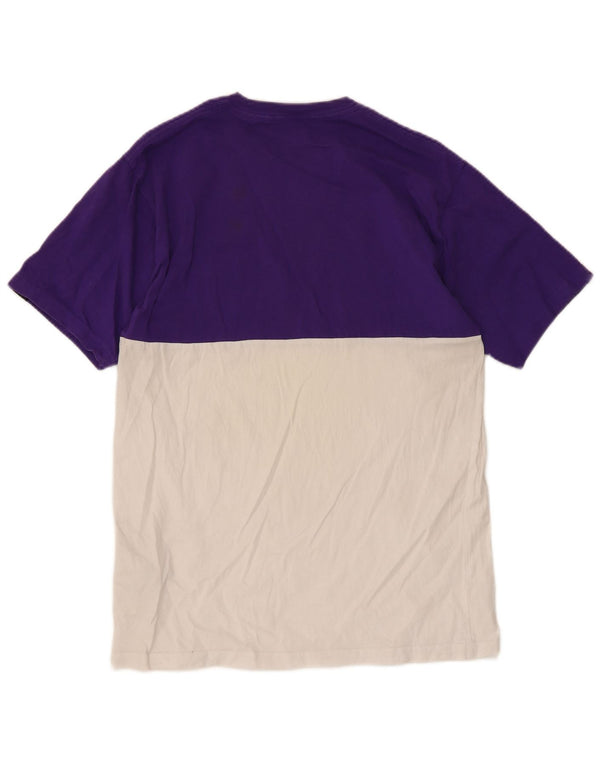 Tricou pentru bărbați Vans Classic Fit Top Medium Purple Colorblock Bumbac