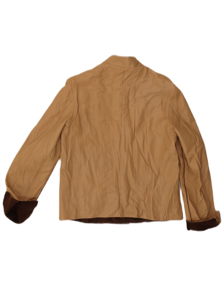 Jachetă vintage reversibilă pentru femei IT 42 Medium Brown Colorblock