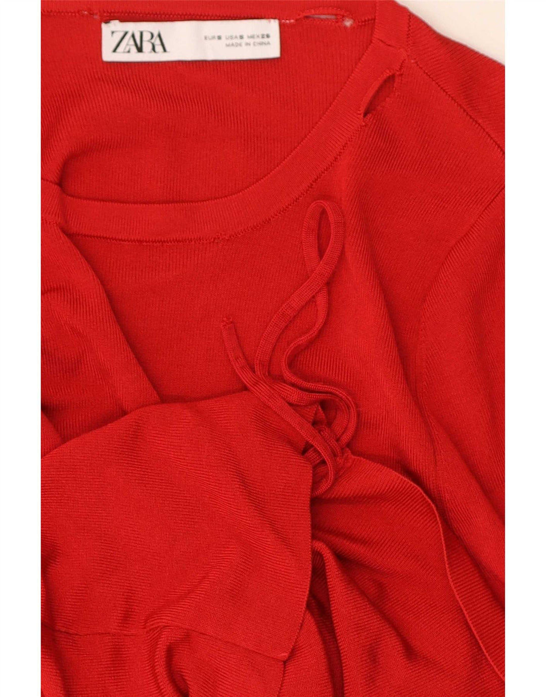 Bluză pentru femei Zara UK 8 Small Red