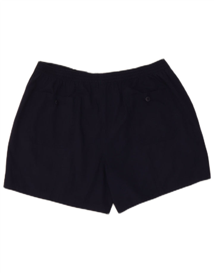Pantaloni scurți chino vintage pentru bărbați W30 poliester bleumarin mediu