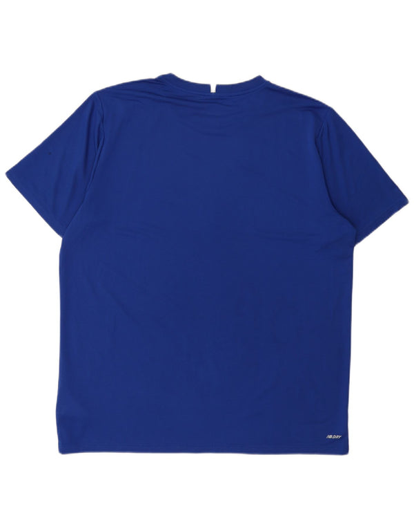 Tricou pentru bărbați NEW BALANCE Top XL Albastru Poliester