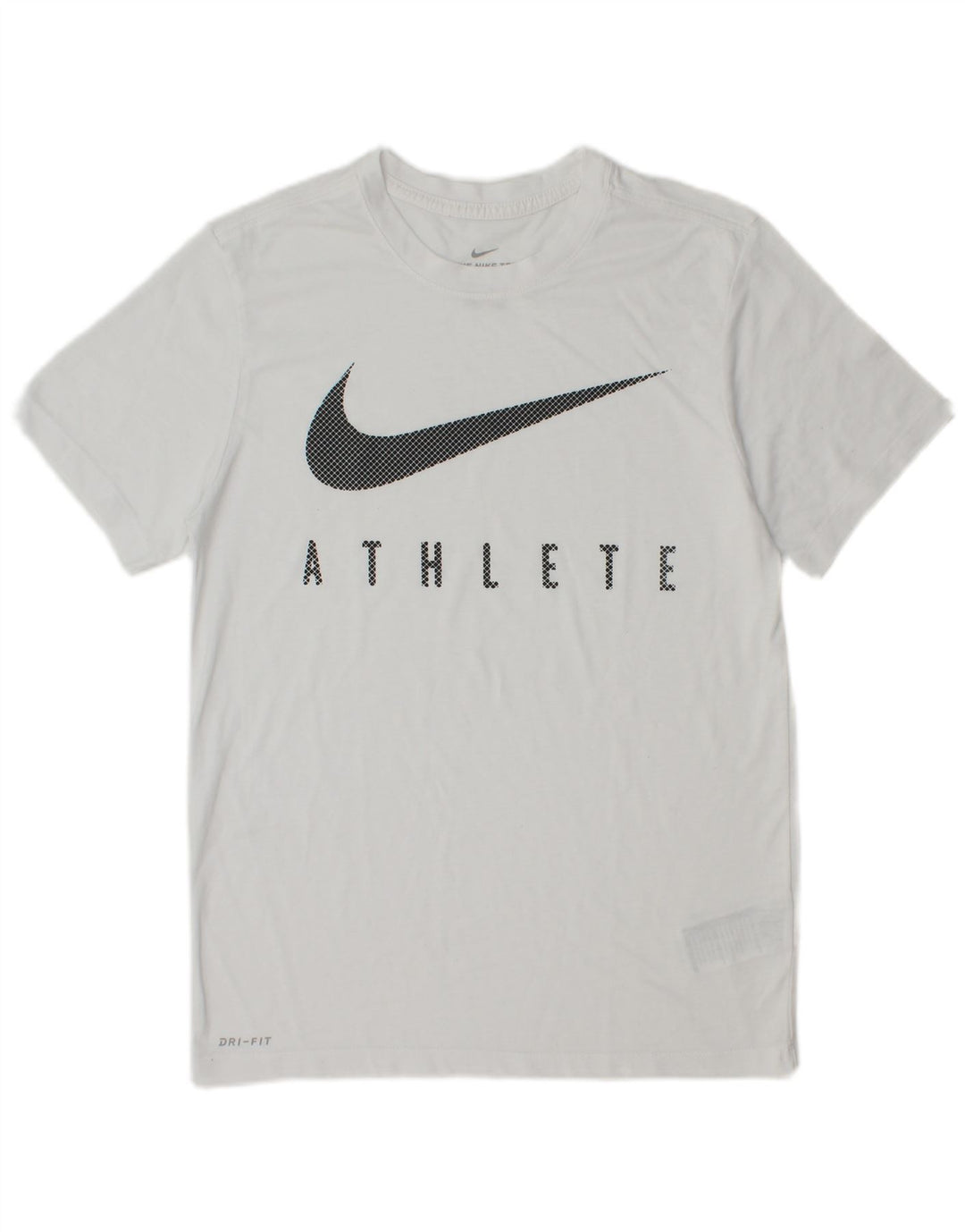 Tricou grafic Nike Dri Fit pentru bărbați Top mic poliester alb