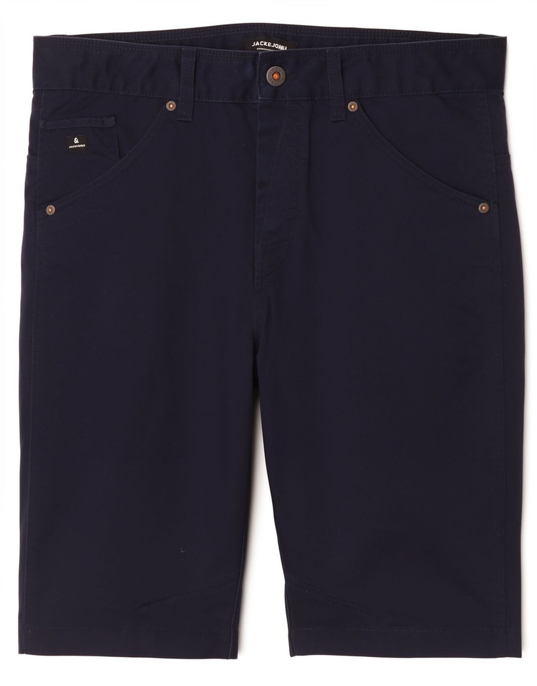 Pantaloni scurți chino Jack & Jones pentru bărbați, mari W34, poliester bleumarin