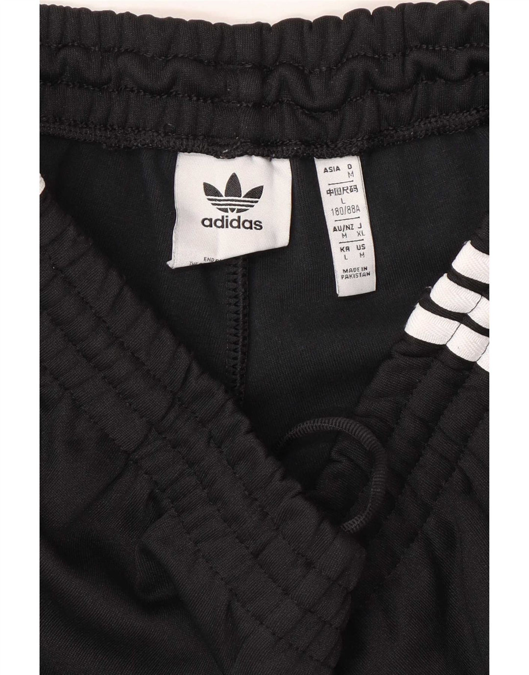 Pantaloni de trening Adidas pentru bărbați Joggeri mari, negru, poliester