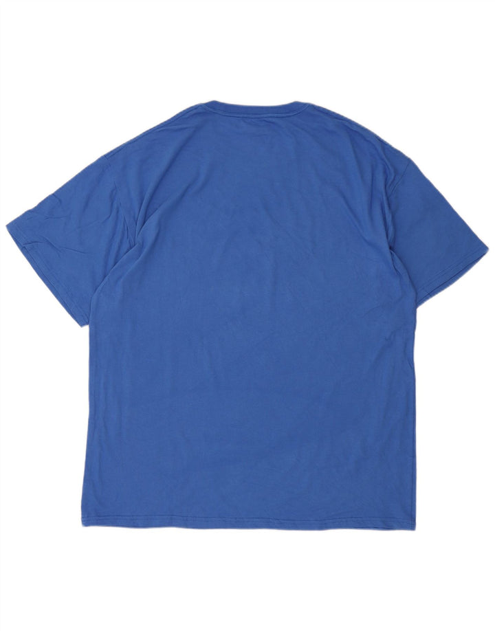 Tricou grafic pentru bărbați Champion Top XL Bumbac albastru