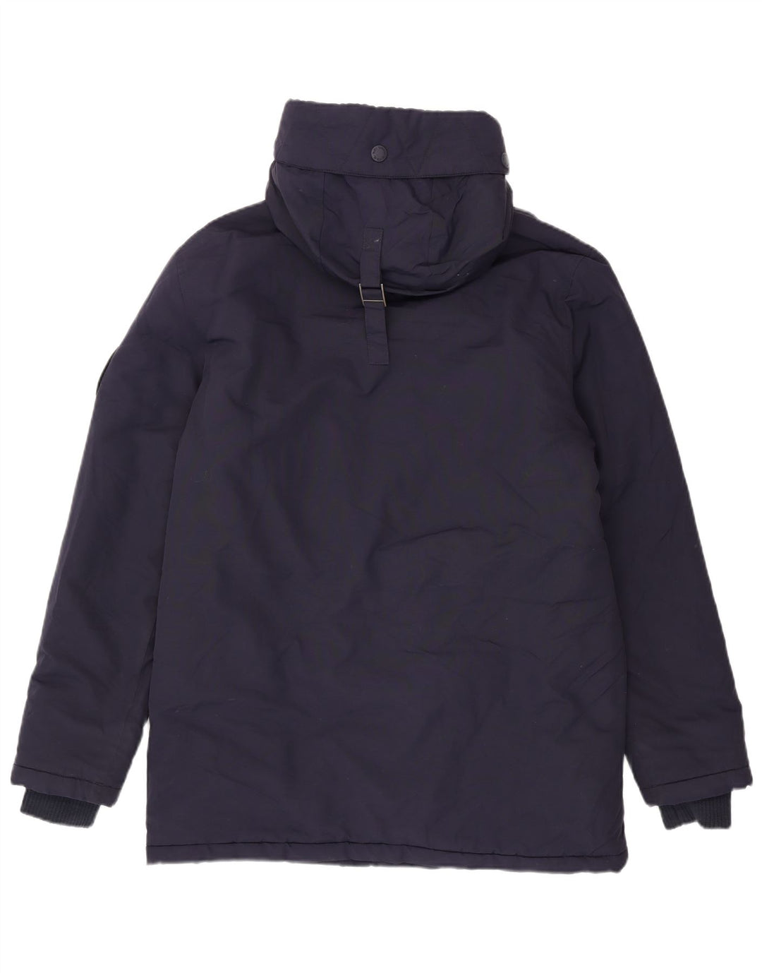 Jachetă parka cu glugă Superdry pentru bărbați UK 40 mare nailon bleumarin
