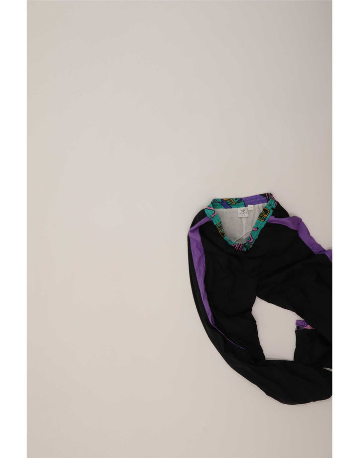 Dingo Pantaloni de trening pentru bărbați Joggeri mici, negru, color block