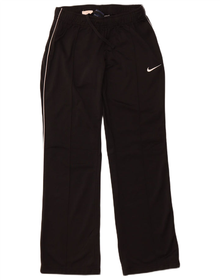 Pantaloni de trening Nike pentru femei UK 12 Poliester mediu negru