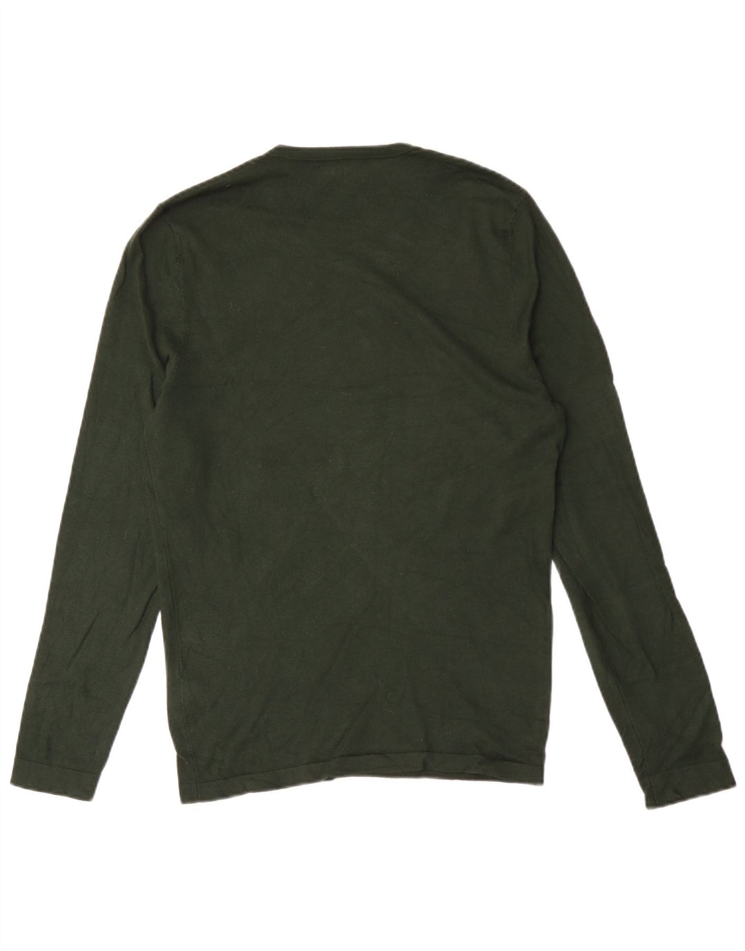 Top pentru bărbați Zara cu mânecă lungă, verde mic