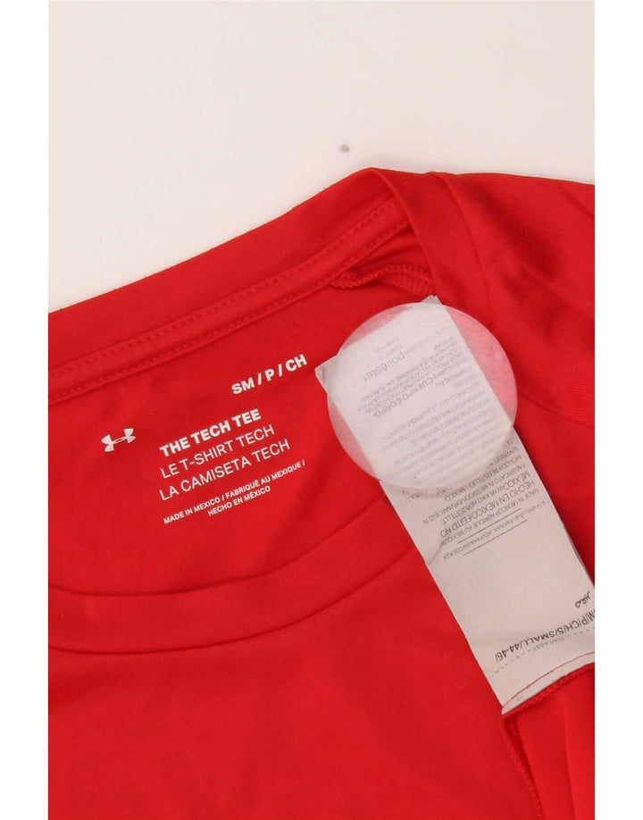 Tricou Under Armour pentru bărbați Top mic poliester roșu