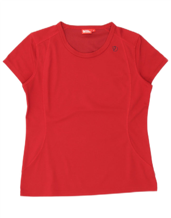 Tricou pentru femei Fjall Raven Top UK 14 Medium Burgundy Poliester