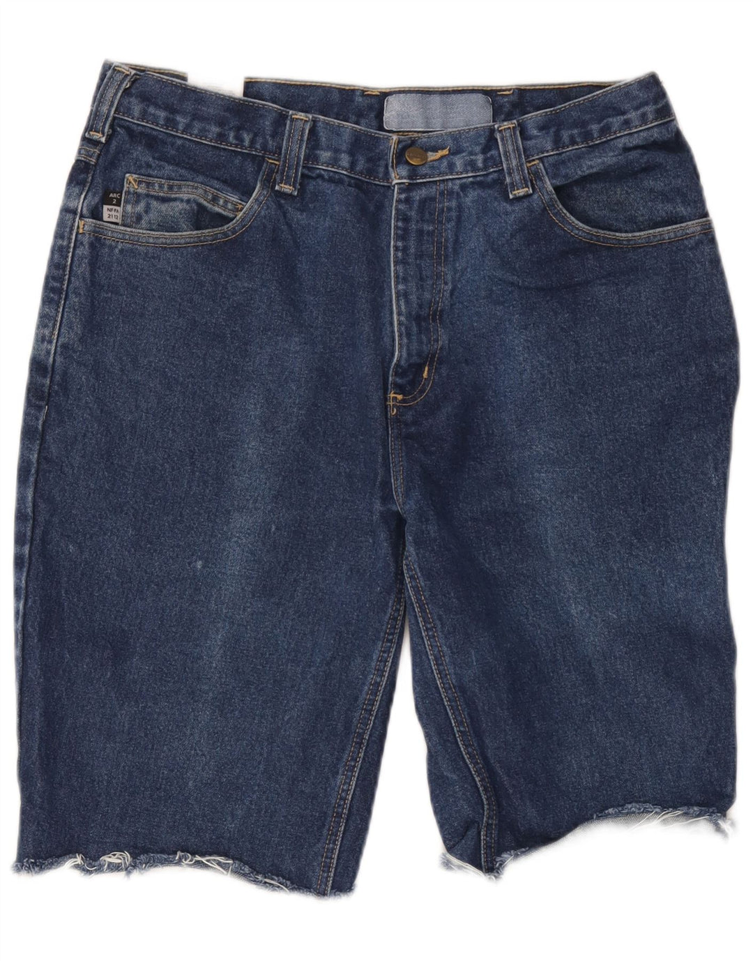 Pantaloni scurți din denim pentru bărbați Carhartt W34, mare, albastru, bumbac