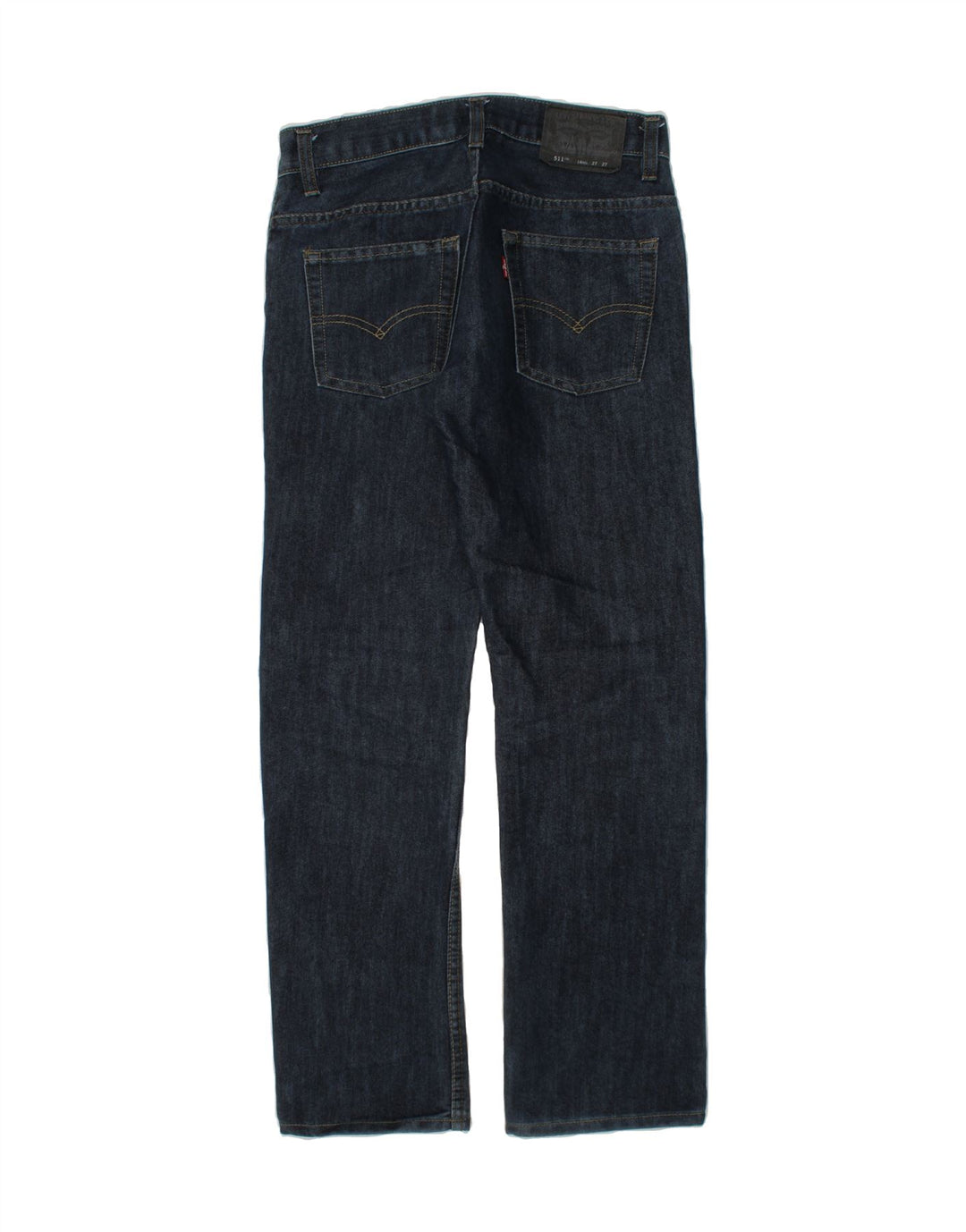 LEVI'S Boys 511 Slim Jeans 13-14 Years W27 L27 Navy Blue Cotton Vintage Levi's and Second-Hand Levi's from Messina Hembry 