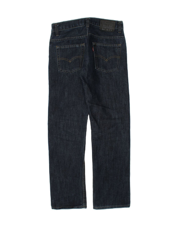 LEVI'S Boys 511 Slim Jeans 13-14 Years W27 L27 Navy Blue Cotton