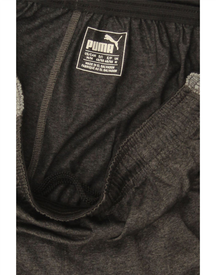 Pantaloni scurți sport PUMA pentru bărbați, gri mediu, blocuri de culoare