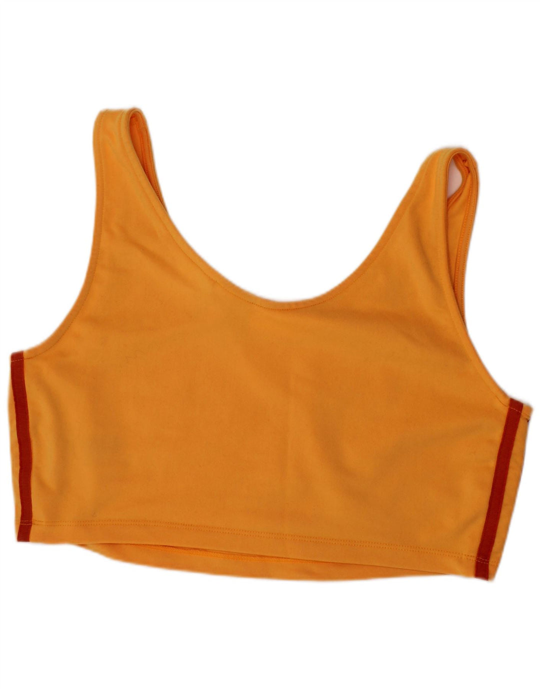 Sutien sport pentru femei Adidas UK 14 Poliester portocaliu mediu