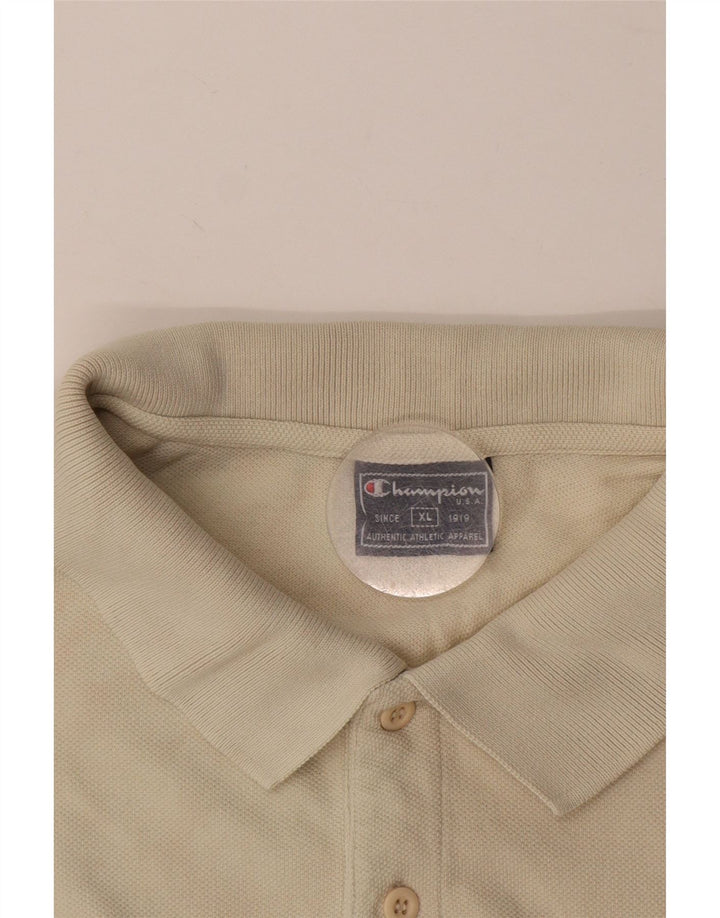 Tricou polo pentru bărbați XL Bej