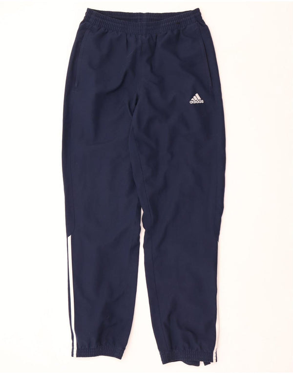Adidas Mens Tracksuit Trousers Joggers Small Navy Blue Polyester