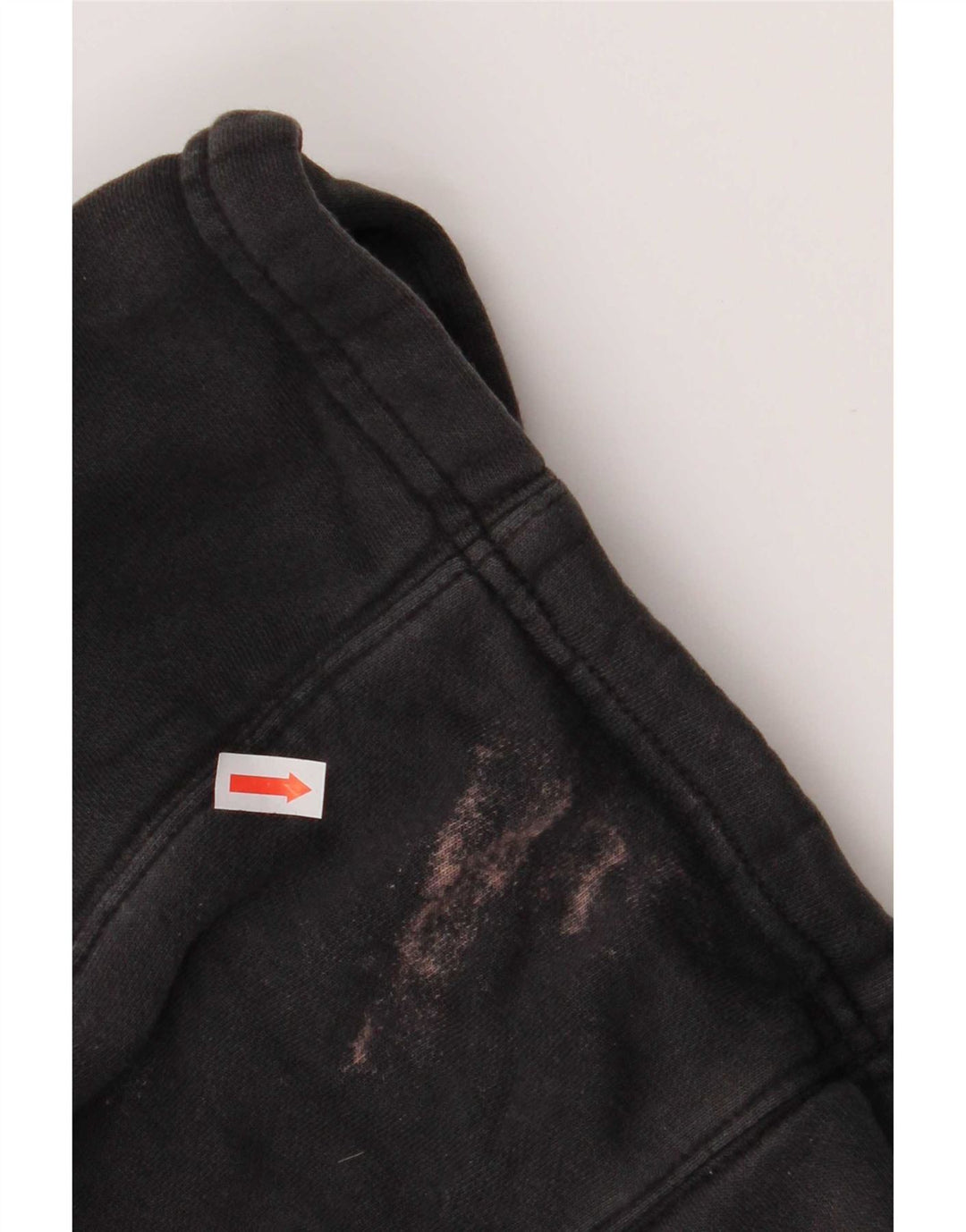 Pulover Nike pentru bărbați, bumbac mediu negru
