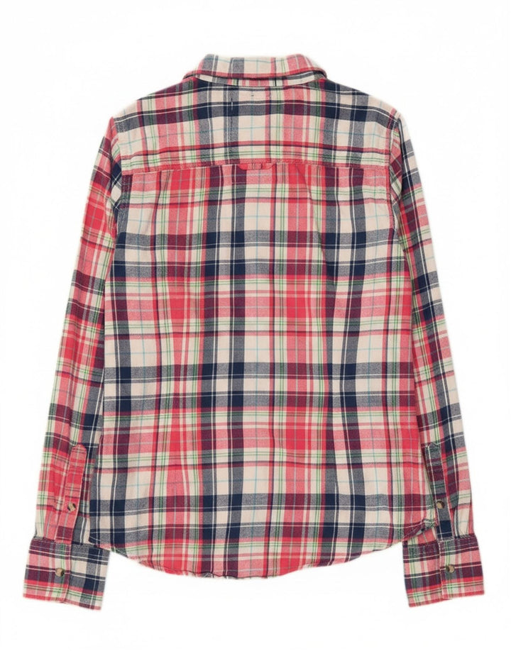 Cămașă de flanel Superdry Classic Fit UK 12 Bumbac multicolor mediu
