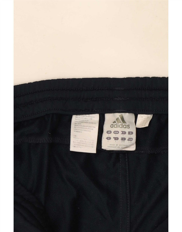 Pantaloni de trening Adidas pentru bărbați, mari, albastru, poliester
