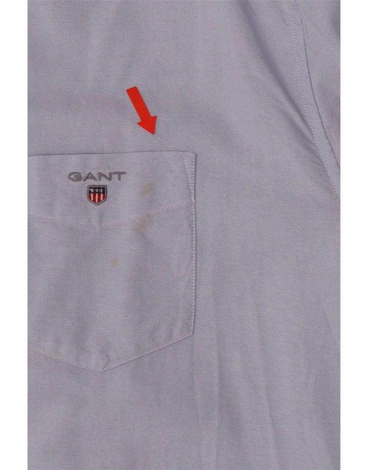 Cămașă Gant pentru bărbați, cu formă regulată, mărimea 17 1/2 XL, bumbac albastru