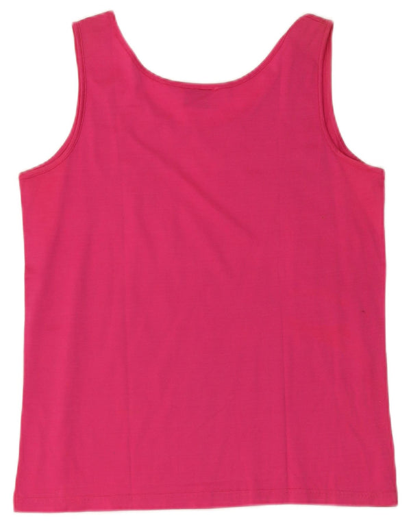 Vest Top Femei Fiorella UK 14 Medium Pink