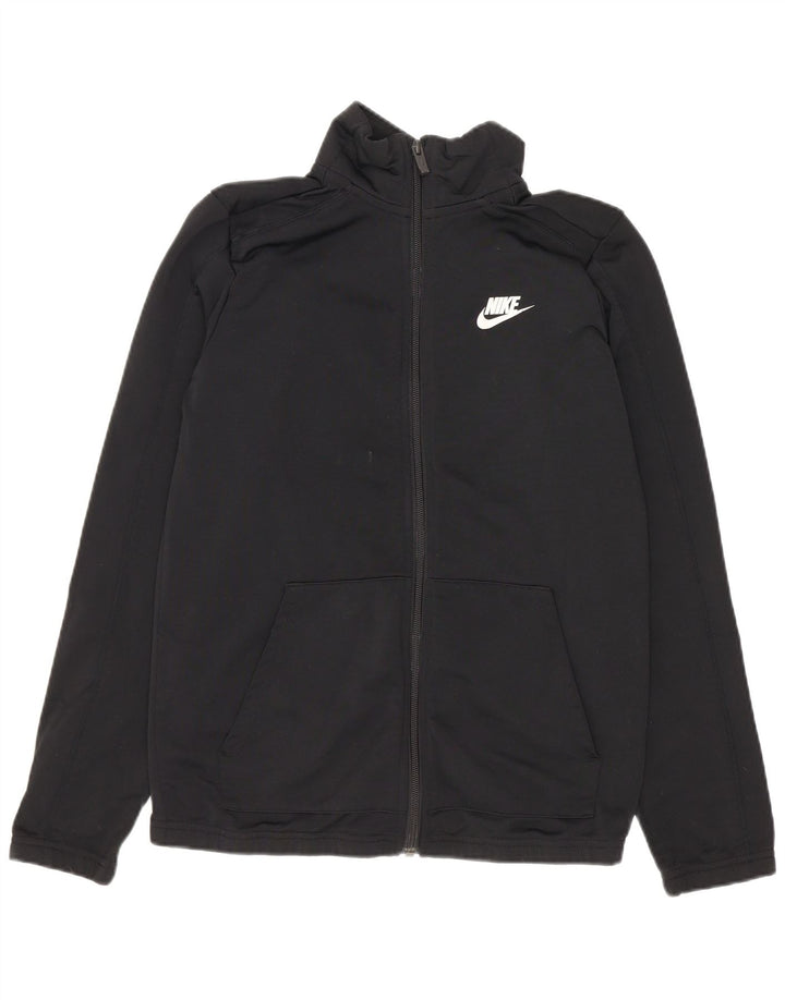 Jachetă de trening pentru băieți Nike 12-13 ani Poliester negru mare