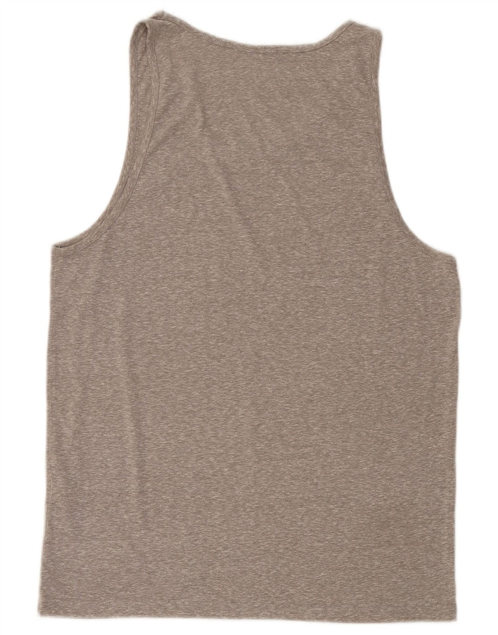 Tricou Jack & Jones pentru bărbați Top mare din poliester cu pături gri