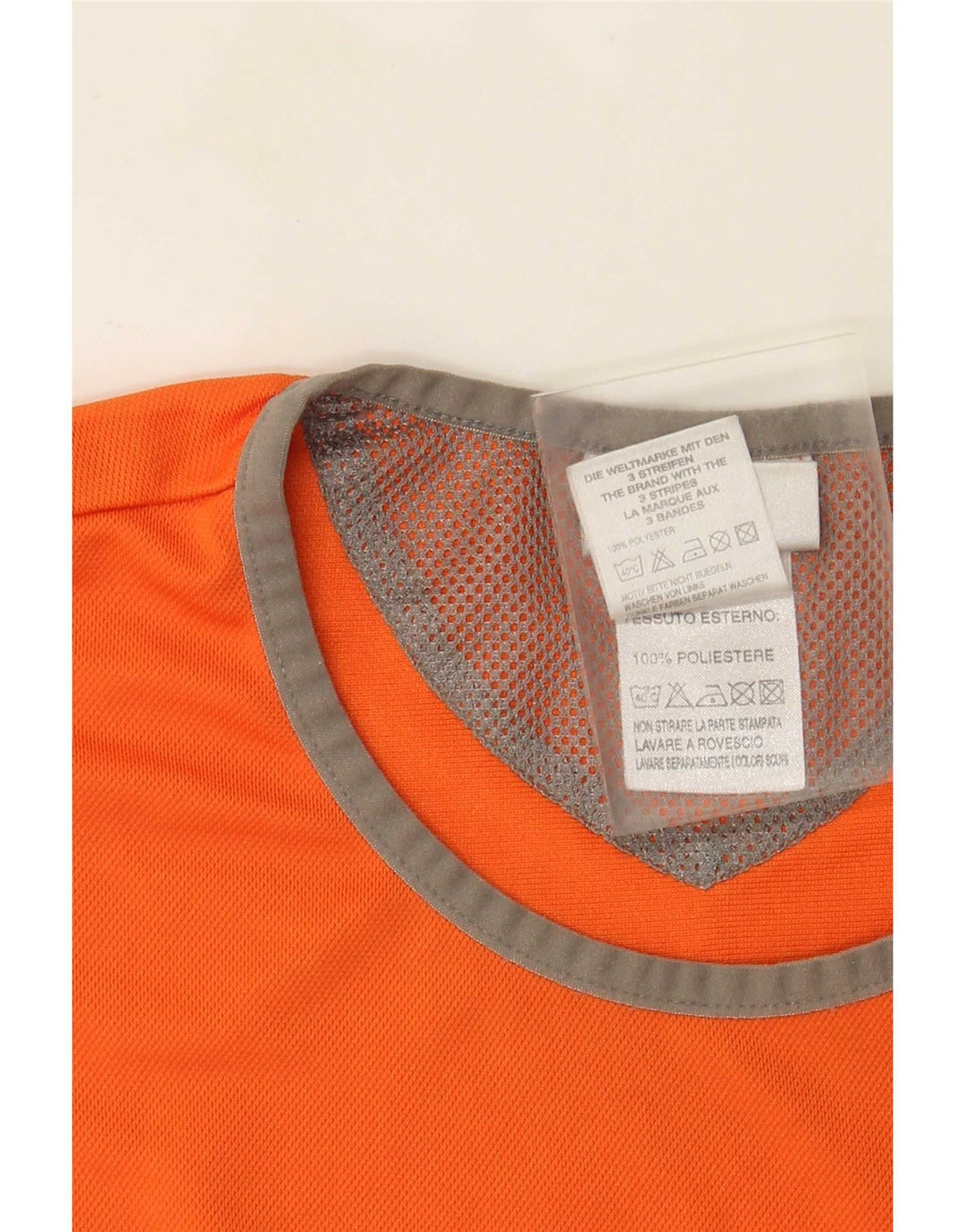 Tricou pentru bărbați Adidas Top Mic Portocaliu Poliester