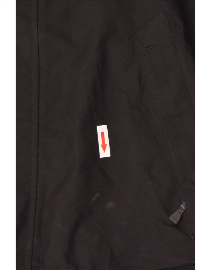Jachetă Helly Hansen pentru băieți, 11-12 ani, poliester negru
