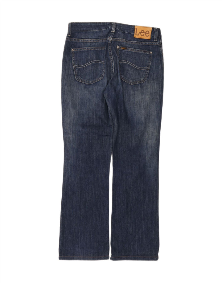 Blugi Lee Cameron Straight pentru femei W32 L29 bumbac bleumarin