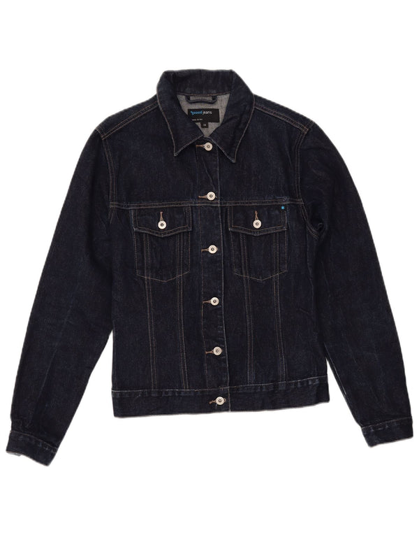 Jachetă de blugi pentru femei VINTAGE EU 38 Bumbac bleumarin mediu