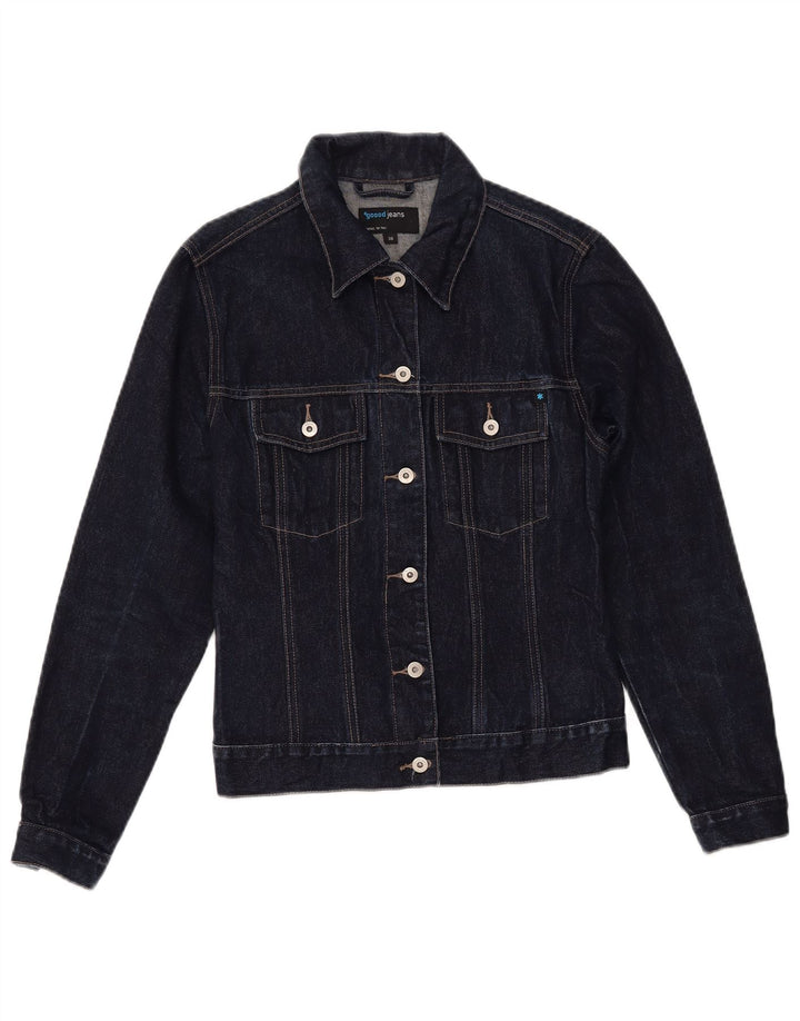 Jachetă de blugi pentru femei VINTAGE EU 38 Bumbac bleumarin mediu