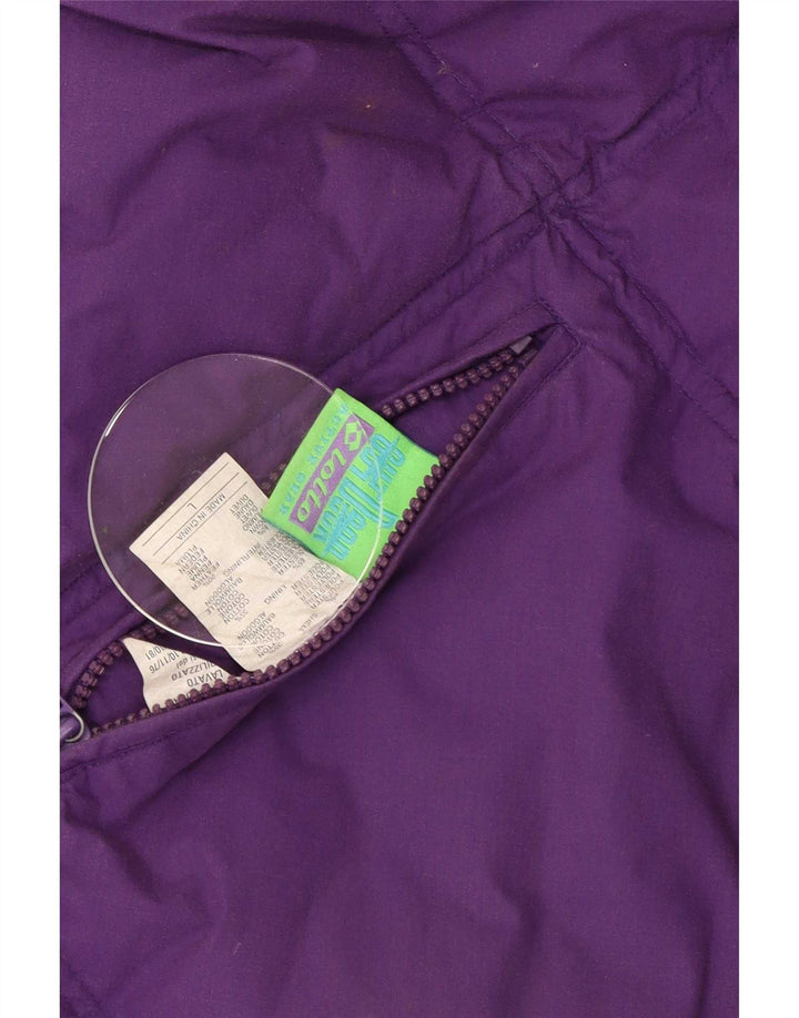 Gilet căptușit reversibil pentru bărbați Lotto UK 40 Poliester violet mare