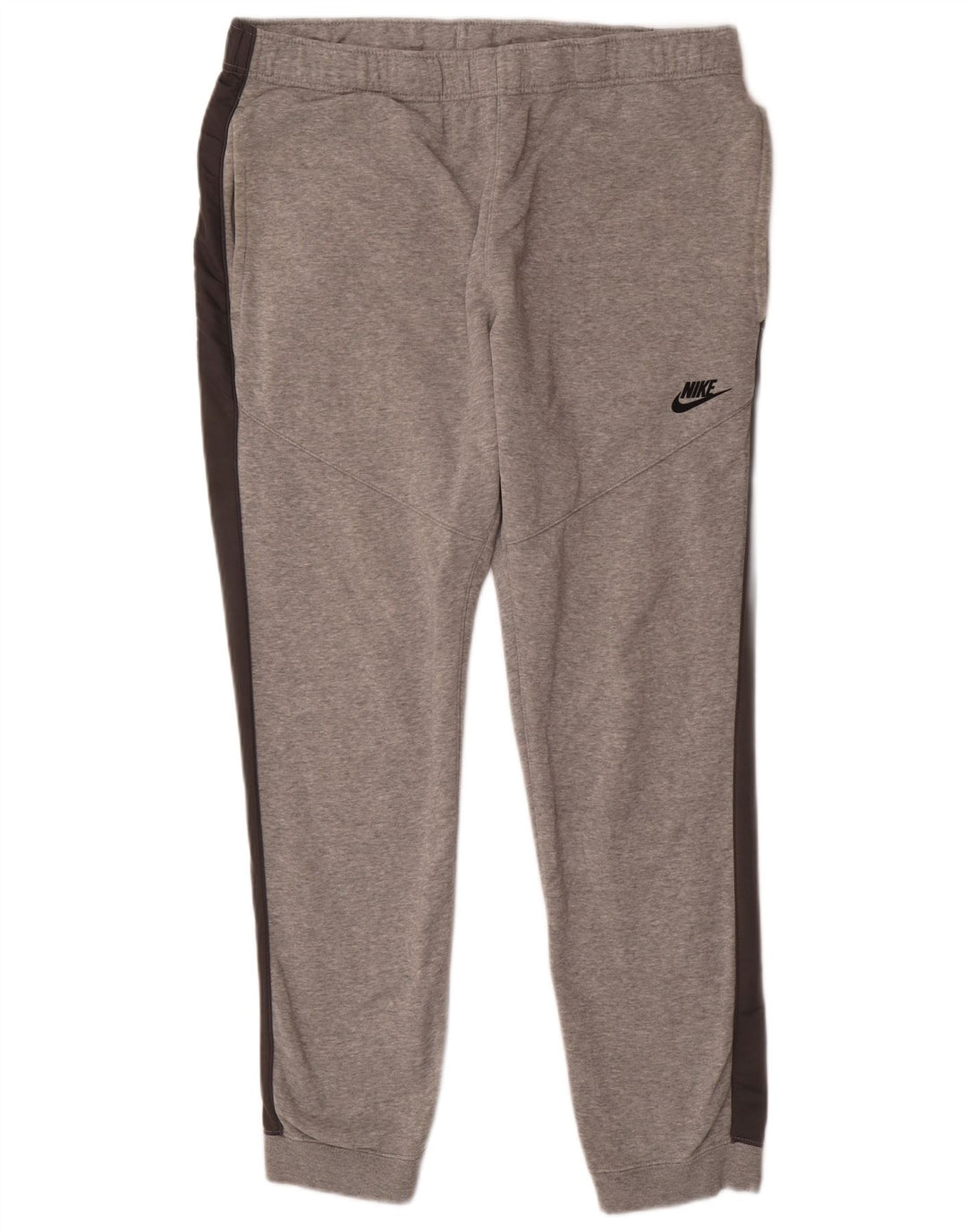 Pantaloni de trening pentru bărbați NIKE Pantaloni de jogging mari, gri, bumbac color bloc