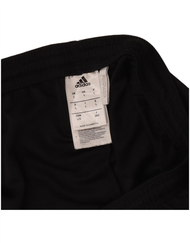 Pantaloni scurți sport pentru bărbați Adidas Climalite, mari, negru, poliester