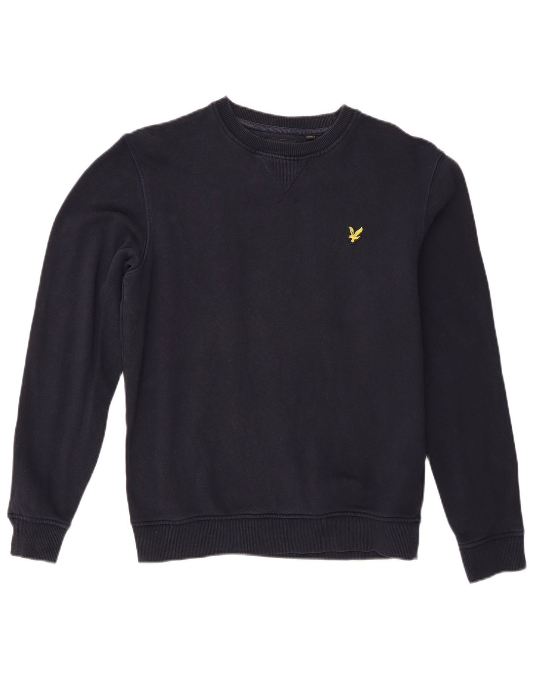 Hanorac pentru bărbați Lyle & Scott Pulover mic din bumbac bleumarin
