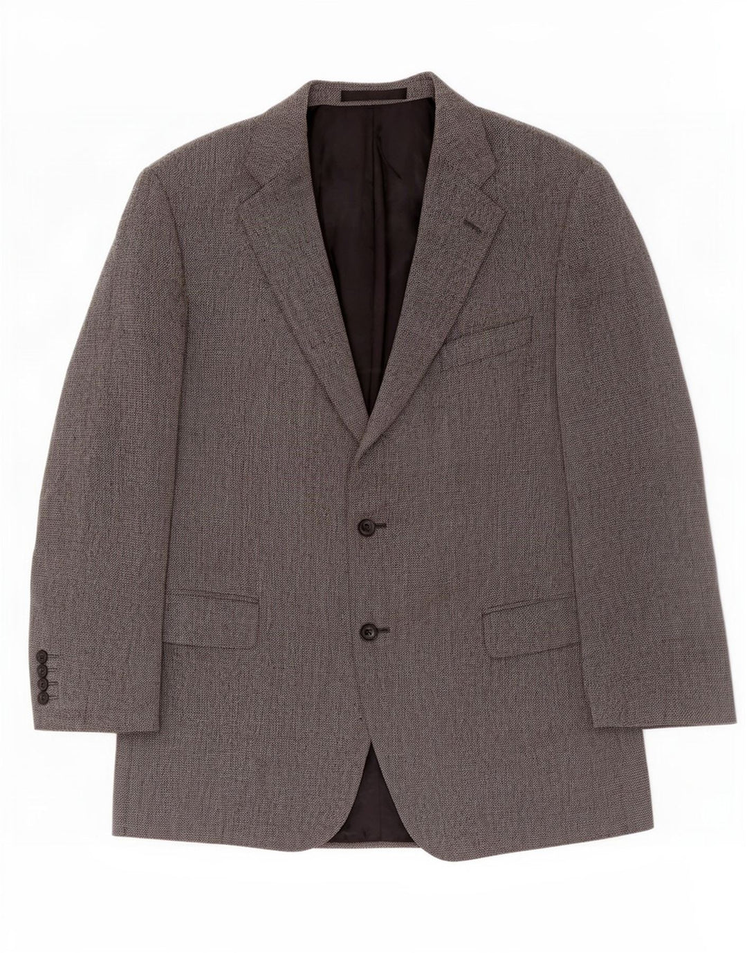 Marks & Spencer jachetă pentru bărbați cu 2 nasturi, UK 44 XL, lână nouă, gri