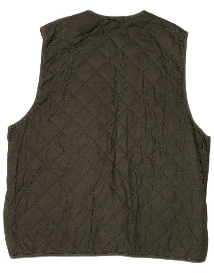 Gilet matlasat Barbour pentru bărbați Mărimea 52 Poliamidă verde mare