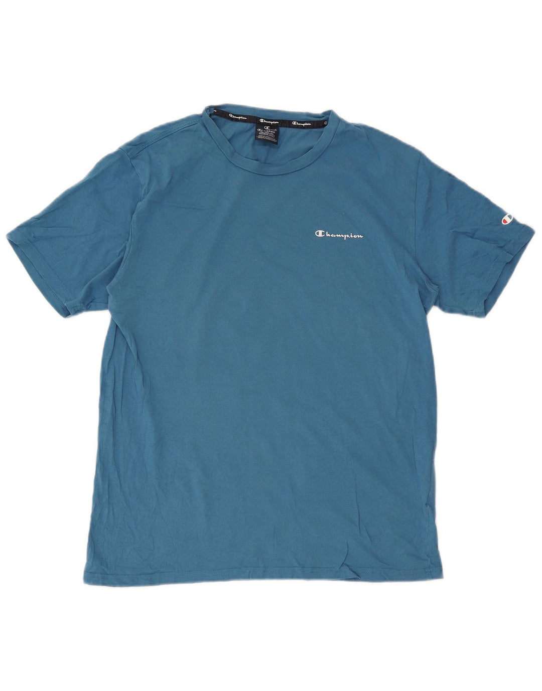 Tricou Bărbați Champion Top XL Bumbac Albastru