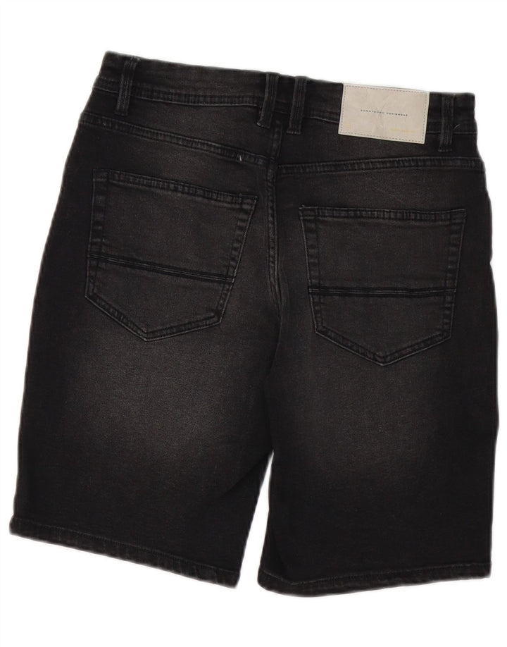 SONNY BONO Pantaloni scurți din denim pentru femei IT 44 Medium W29 Bumbac negru