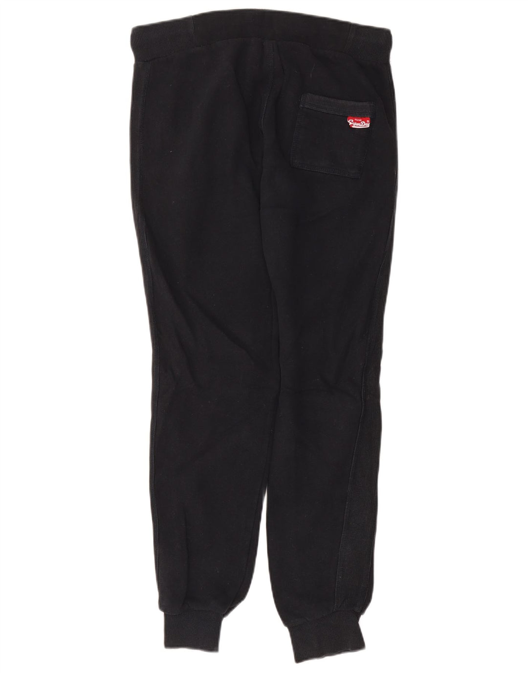Pantaloni de trening grafic pentru bărbați Superdry Pantaloni de jogging mari Bumbac bleumarin